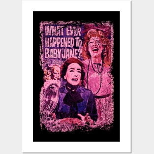 Bette vs. Joan Whatever Happened T-Shirt Posters and Art